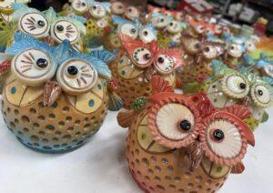 ceramiche di grottaglie - civetta