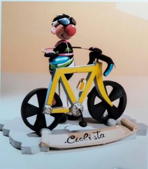 ciclista con bici