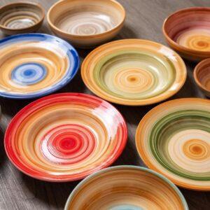 piatti colorati