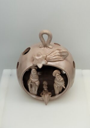 Palla di Natale con Presepe - immagine 4