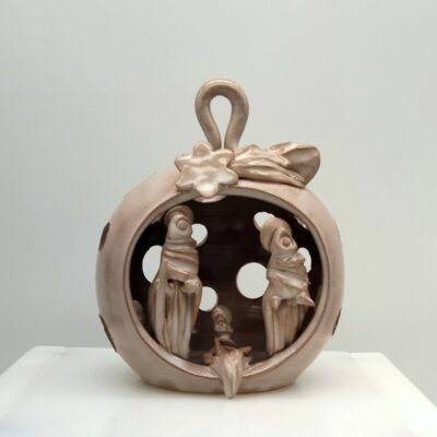 Palla di Natale con Presepe