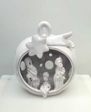 Palla di Natale con Presepe - immagine 6